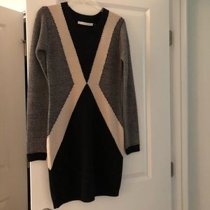 Susana Monaco Color Block Sweater Dress- Large